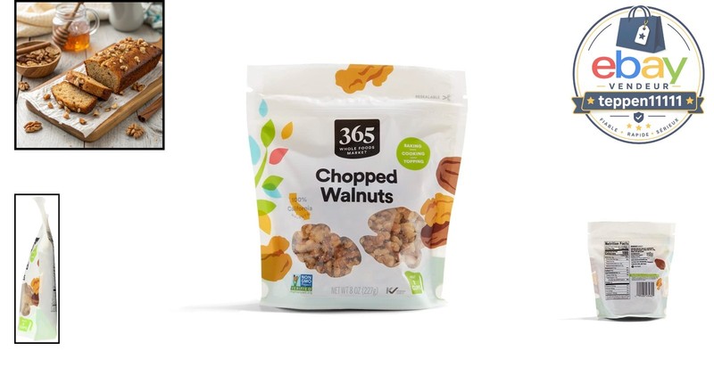 Chopped Walnuts 8 Ounce for Baking and Toppings gallery