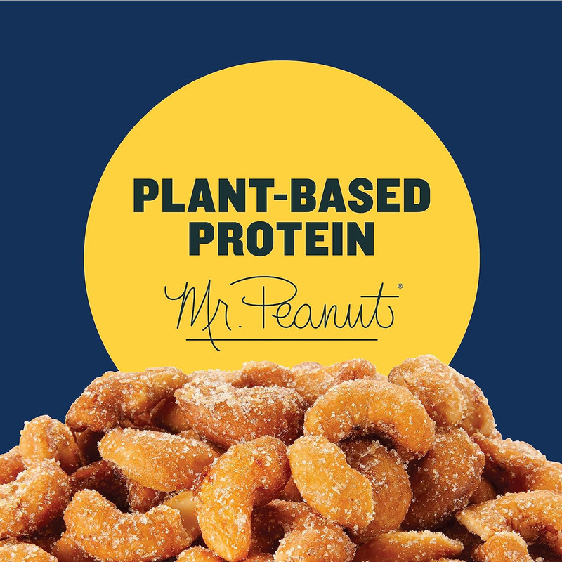 PLANTERS Honey Roasted Cashews, Sweet & Salty Snack, Kosher, 8.25oz gallery