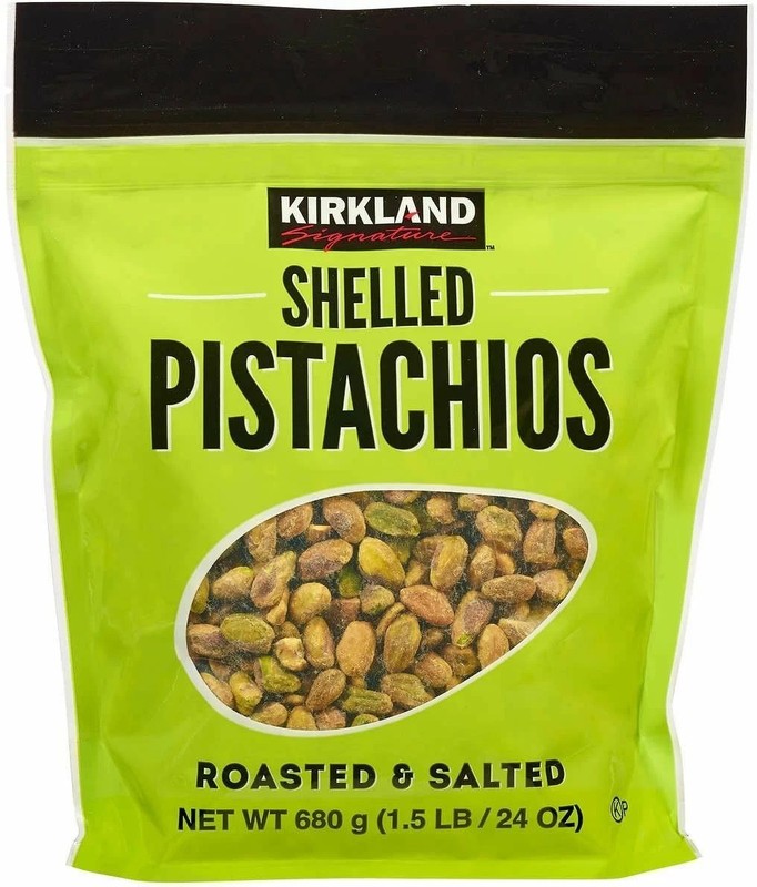 Kirkland Signature Shelled Pistachios Roasted & Salted 1.5 lb,24 oz Itm1076903
