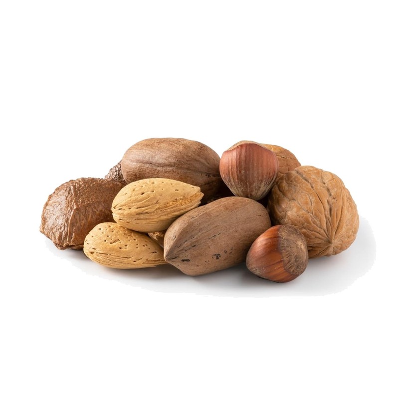NUTS U.S. Mixed Nuts In Shell Almonds, Walnuts, Hazelnuts