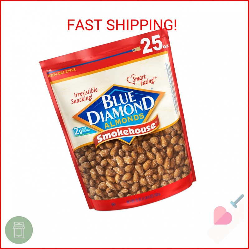 Smokehouse Flavored Plant-Based Protein Almonds Snack