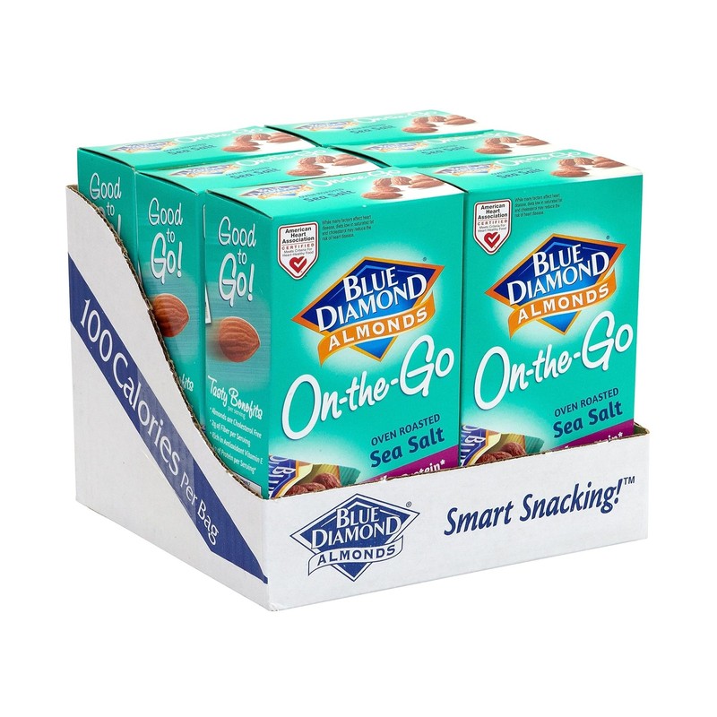 , Oven Roasted with Sea Salt, 100 Calorie On-The-Go Bags 7 count of 0.6Oz (Pa…