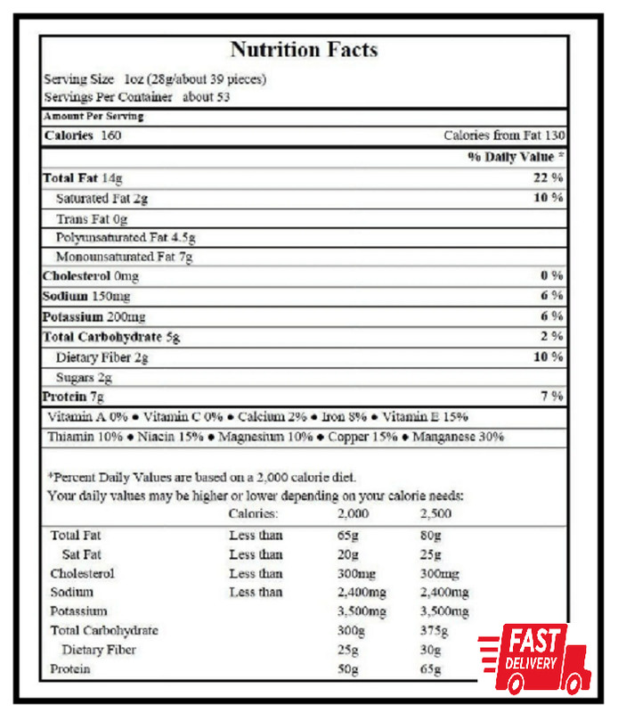 2 PACK - Planters Dry Roasted Salted Peanuts Can 52 oz (Total 104 oz) FREE SHIP! gallery