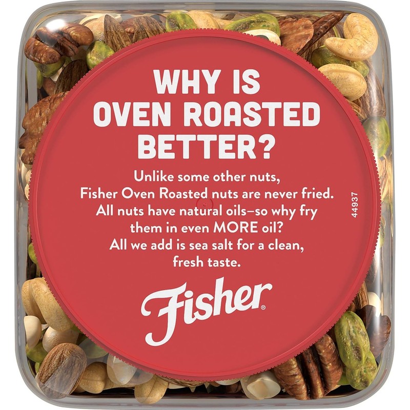 Fisher Mixed Nuts: Peanuts, Almonds, Cashews - Trail Mix Duo gallery
