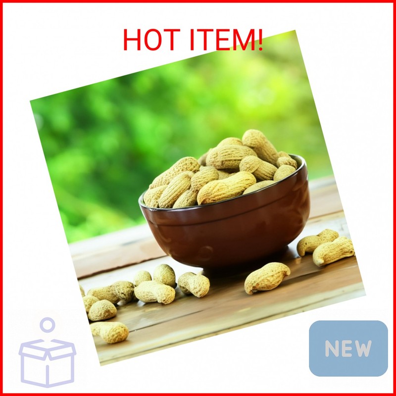 Naturalee Peanuts, Plain In Shell 2 lbs - Raw, Unsalted - Natural Healthy Snack, gallery