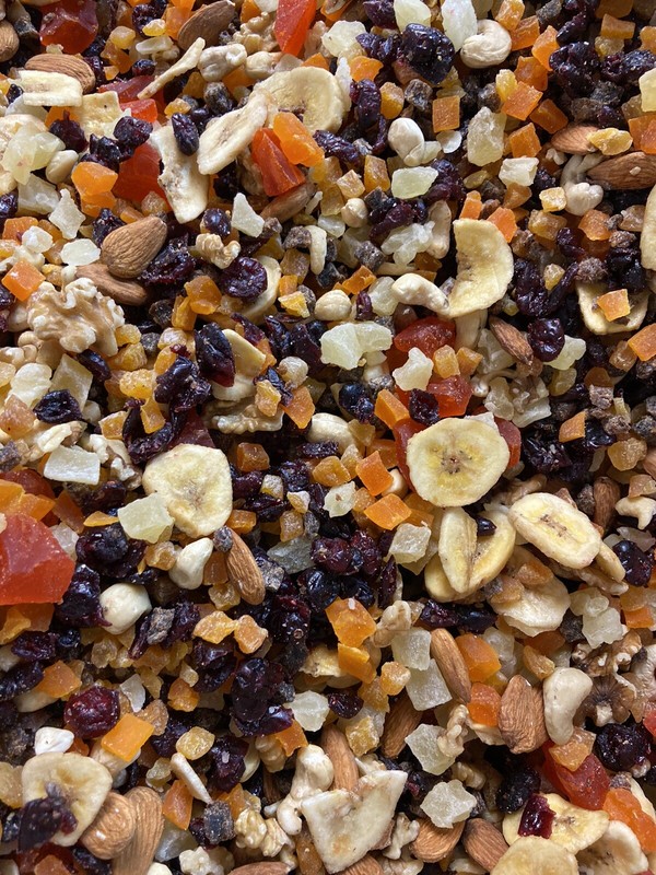 Deluxe Tropical Snack Mix Resealable Bag 11oz.to 18lbs.Fresh by Agro Sun Quality