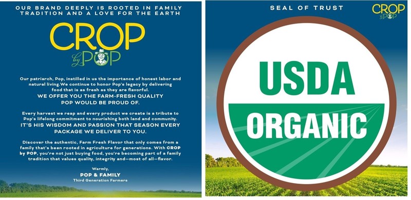 CROP BY POP - Organic Raw Brazil Nuts (8oz - 1 Pack) Packed Fresh in Resealable gallery