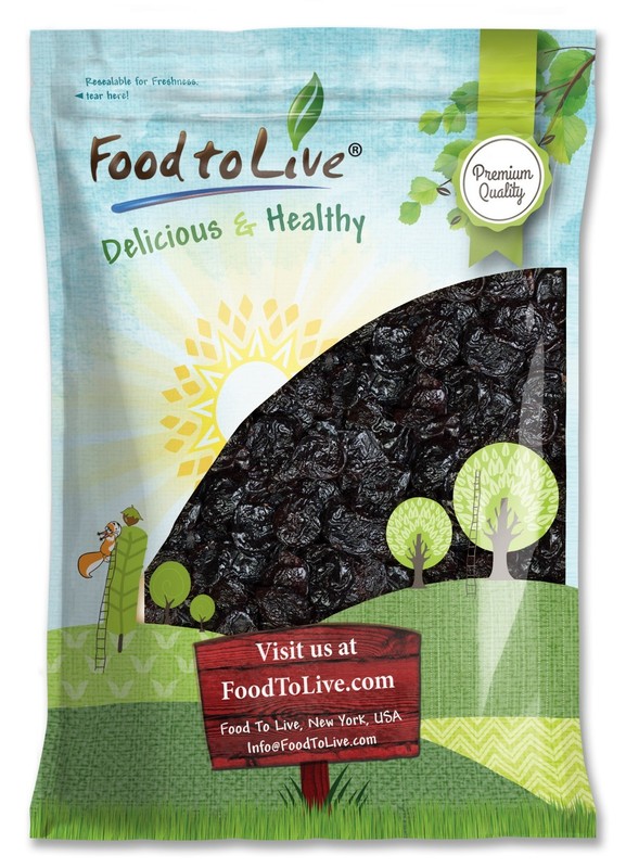 Pitted Prunes - Kosher, Raw, Vegan - by Food To Live gallery