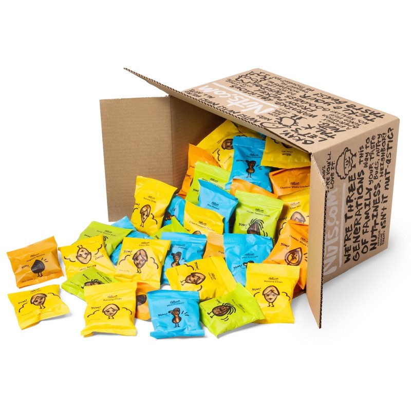 Nut-Free Snack Variety Pack - 70 Count Assorted Nuts, Pretzels & Dried Fruit - H gallery