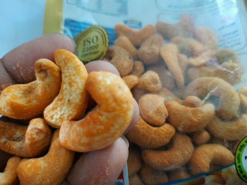 Roasted Cashew Nuts whole Fresh taste premium quality natural pure 100g Ceylon gallery