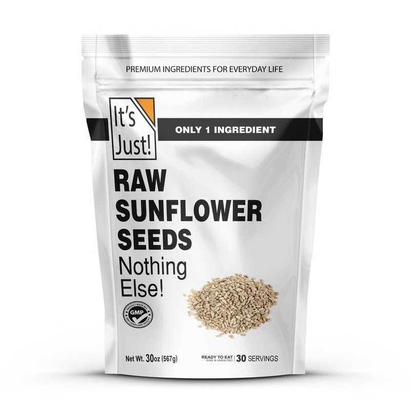Raw Sunflower Seeds 1.88lbs Unsalted Shelled Perfect for Baking