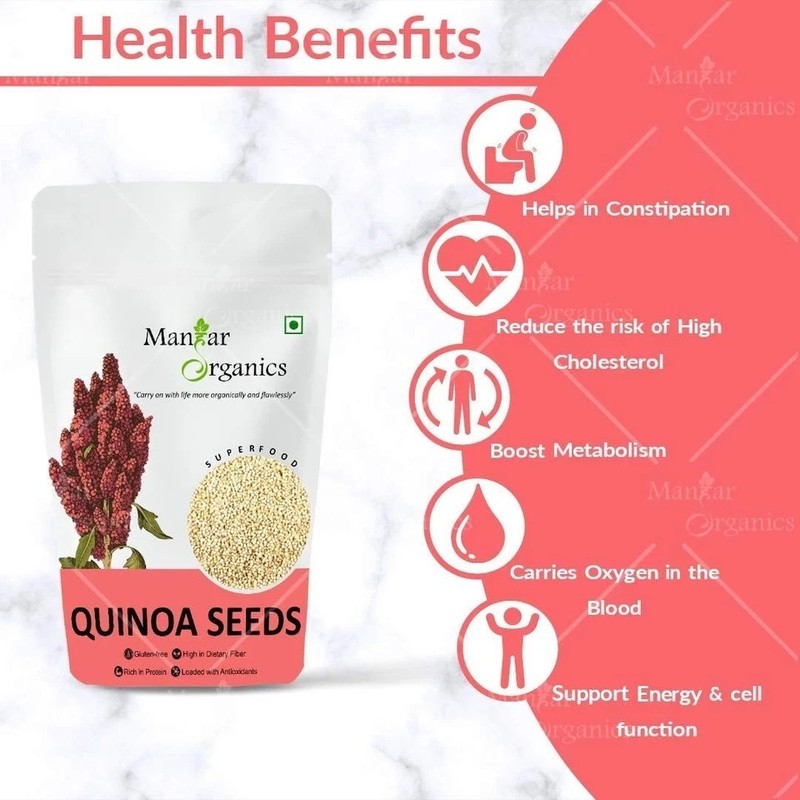 ManHar Organics Quinoa Seeds 1000gm L746 gallery