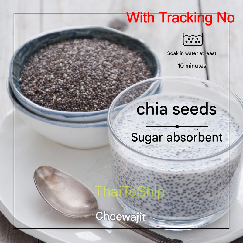 Organic Chia Seeds Cereal Reduce Belly FDA Approved Premium Grade gallery