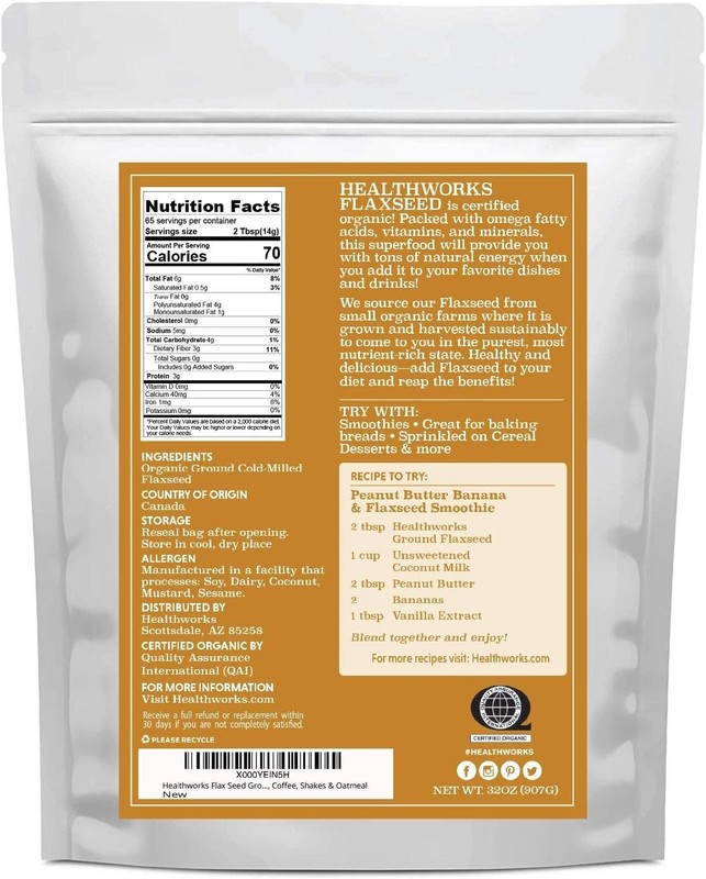 Flax Organic - / - Finely Ground Cold Milled gallery