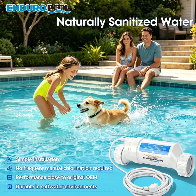 Salt Cell Fit for Hayward T--15, High-Efficiency Stable Chlorine Output, Prem... gallery