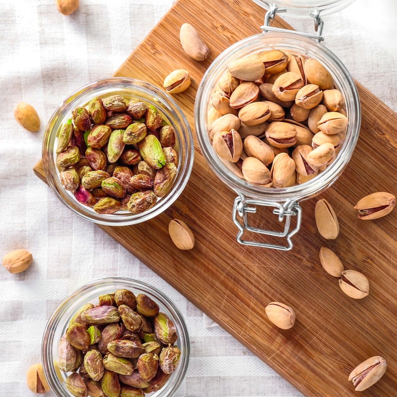 Dry Roasted Salted Pistachios In Shell 2.2 lb Gluten-Free Kosher Crunchy Nuts... gallery