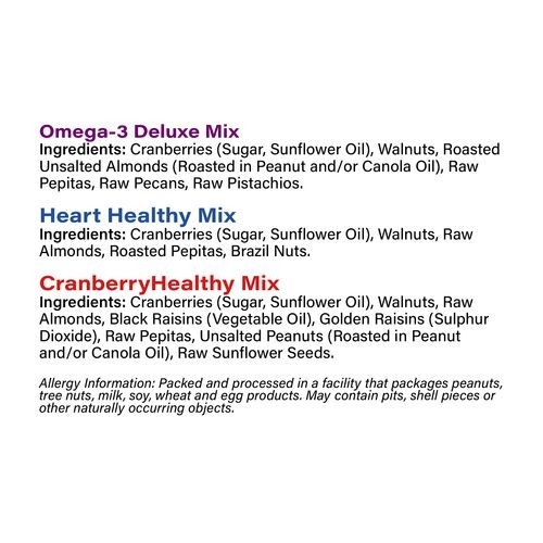 Nature's Healthy Trail Mix Snacks, Assorted, 1.2 oz Pouch, 24/Bag, 2 Bags/Carton gallery