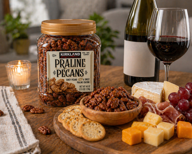 4 Pack Kirkland Signature Praline Pecans, 2.5 lbs gallery