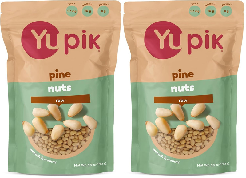 Pine Nuts, 2.2 Lb (35.2 Oz), Raw, Gluten-Free, Kosher, Raw Nuts, Smooth & Creamy gallery