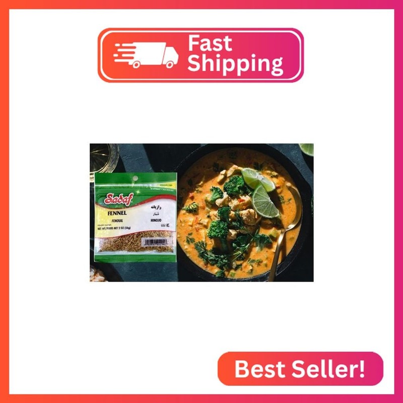 Sadaf Fennel Seeds - Whole Fennel Seeds for Cooking - Semillas de Hinojo - Koshe gallery