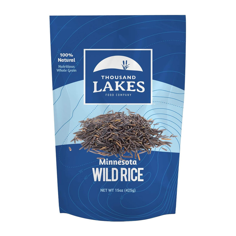 Minnesota Grown Wild Rice - 15 Ounces | 100% Wild Rice | All Natural