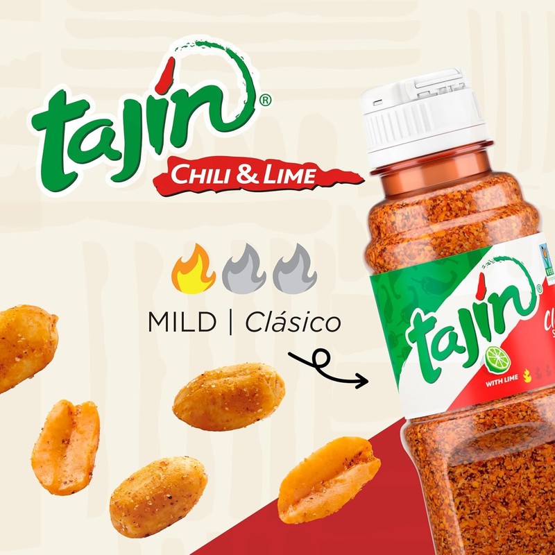 Tajin Flavored Peanuts Snak Club Chili Lime 12 oz gallery
