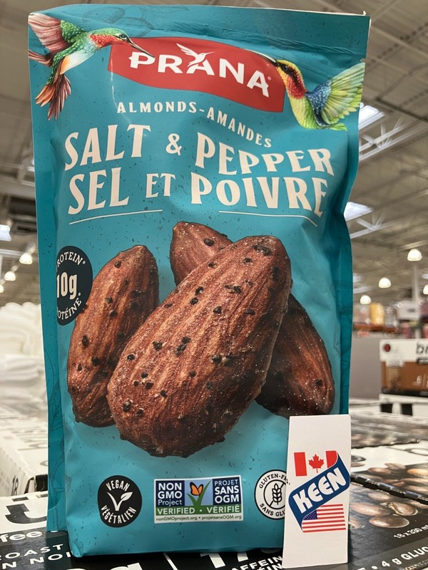 AiWaWa CA, Prana Salt & Pepper Almonds 907 g