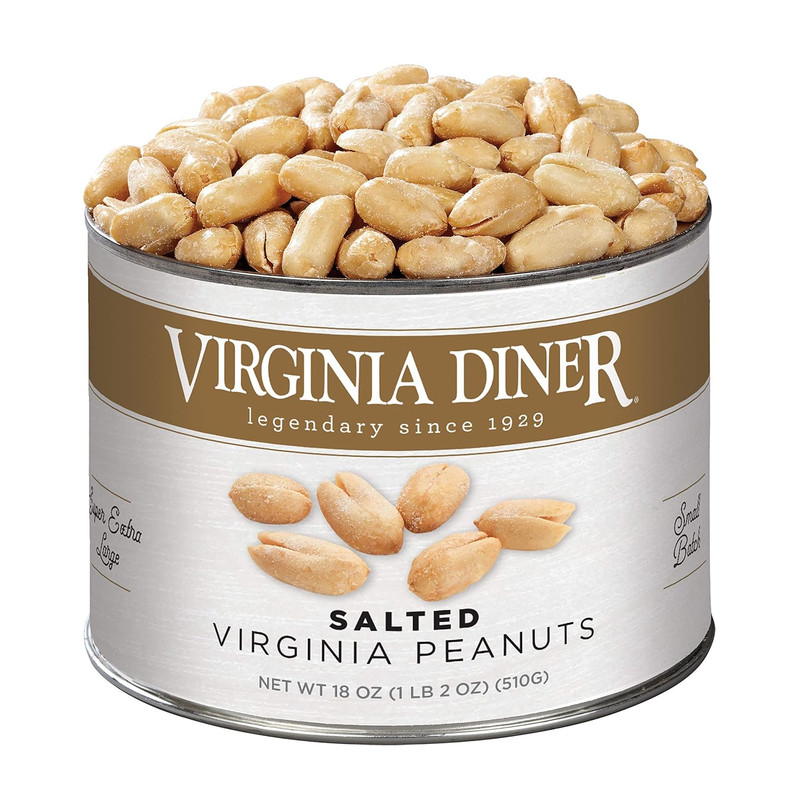 Salted Virginia Peanuts – XL Gourmet Peanuts Non-Gmo, Preservative Free Gifts fr