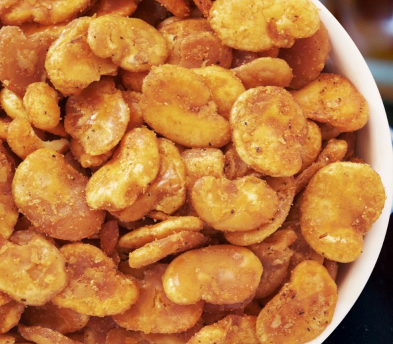 BROAD BEAN SPICY CRISPY ROASTED CALIFORNIA BEST, VALUE BULK BAG PICK YOURS NOW