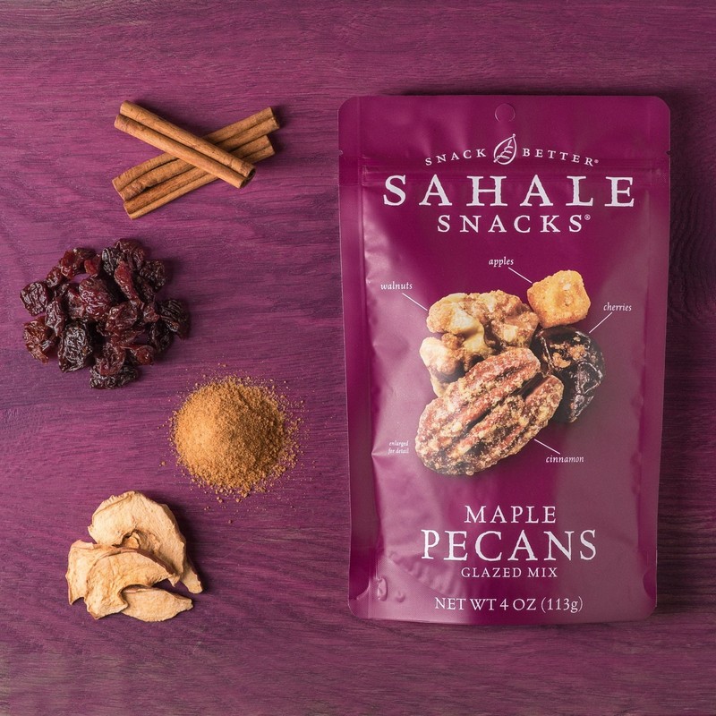 3 pack Maple Pecans Glazed Mix Gluten-Free Snack 4-Ounce Bag – Non-GMO Project gallery