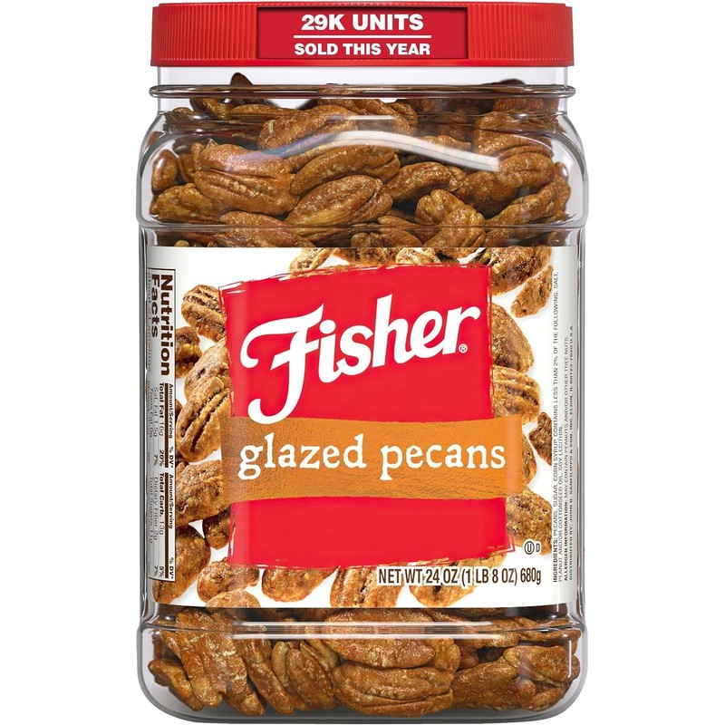 Exquisite Glazed Pecans - 24 oz Junior Mammoth Delight gallery