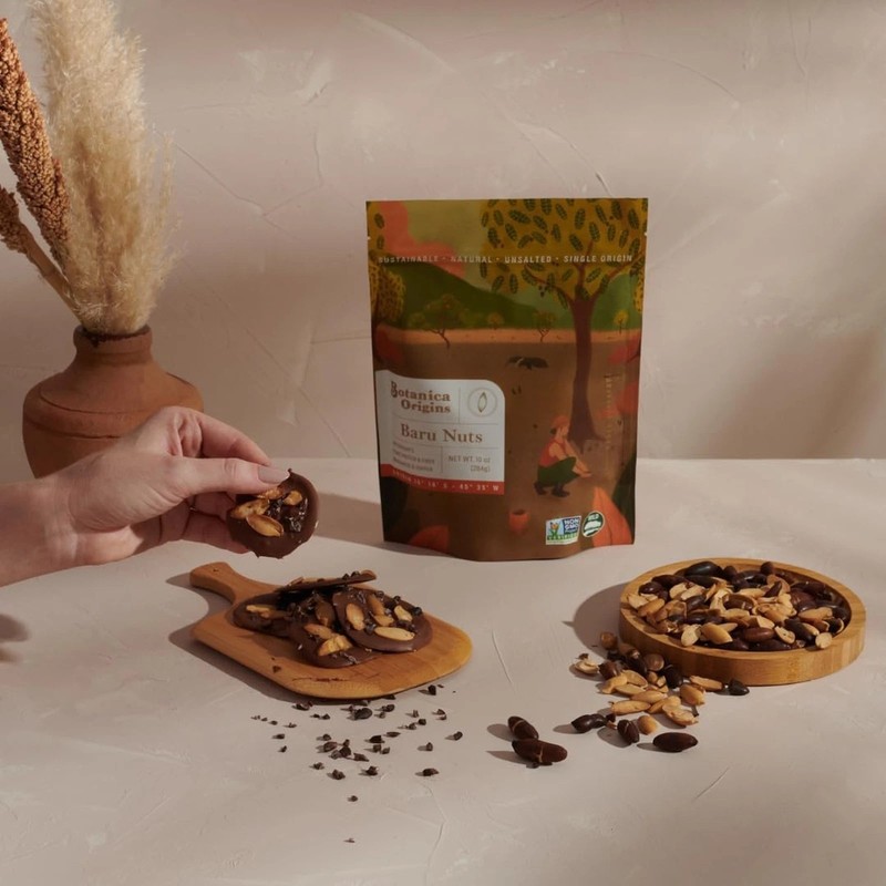Mixed Nuts 24 oz Roasted Wild Unsalted Non-GMO Vegan Keto Paleo Friendly gallery