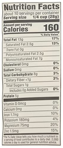 Organic Roasted Unsalted Cashews 10 Ounce Resealable Bag Vegan Healthy Snack gallery