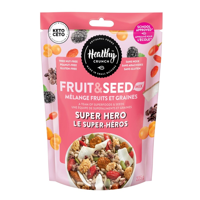 Healthy Crunch Fruit & Seed Mix, 7 × 225 g gallery