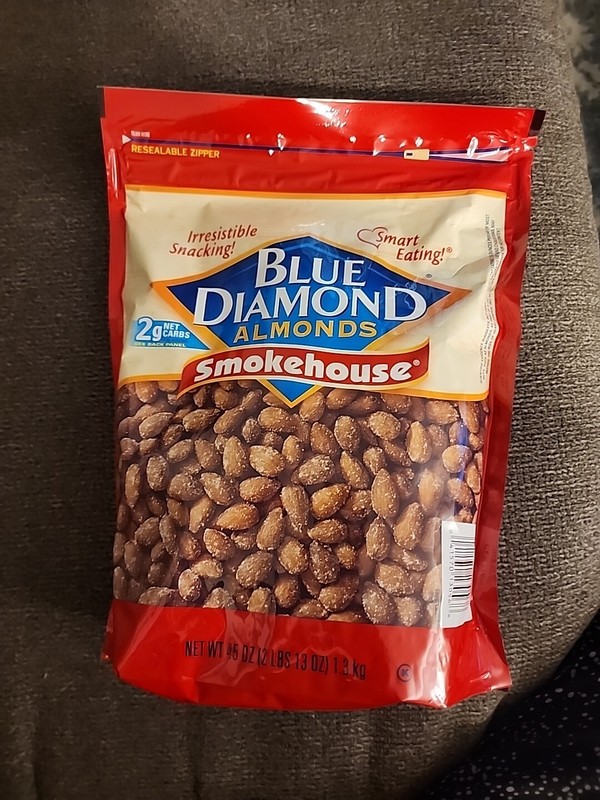 Blue Diamond Almonds Smokehouse Made in California, USA, 45 Ounce BB 02/24