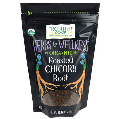 Organic Roasted Chicory Root 11.99 Oz by Frontier Coop