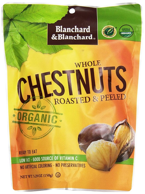 Blanchard & Blanchard Whole Chestnuts Roasted and Peeled, 5.29 oz