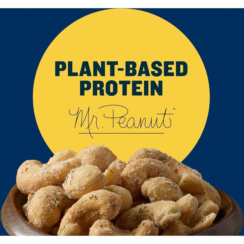 PLANTERS Dill Pickle Cashews Snack, 5 oz, Party Trail Mix Pack of 1 gallery