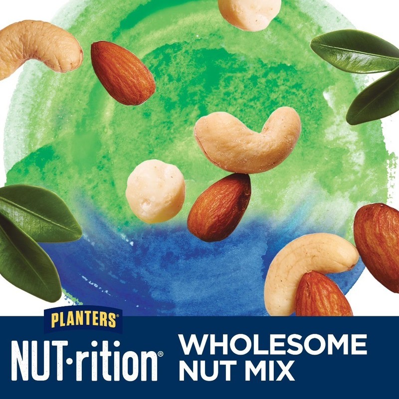 NUT-RITION Wholesome Nut Mix, Mixed Nuts, Plant Based Protein, 7 Count Box gallery