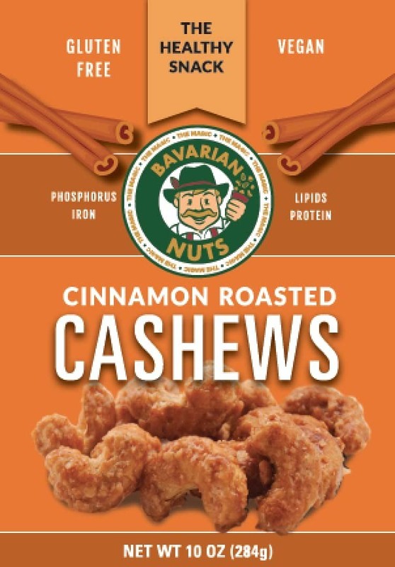 Warm Up to 10 Oz of Sweet Cinnamon Roasted Cashews, Gluten-Free Delight gallery