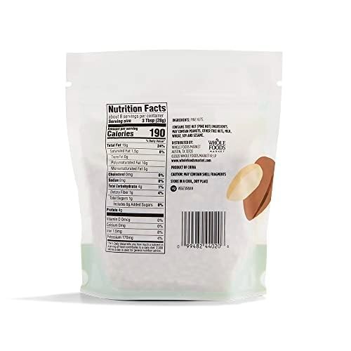 Nutritious Unsalted Pine Nuts, 8 Ounce Bag - Ideal for Mediterranean Dishes gallery
