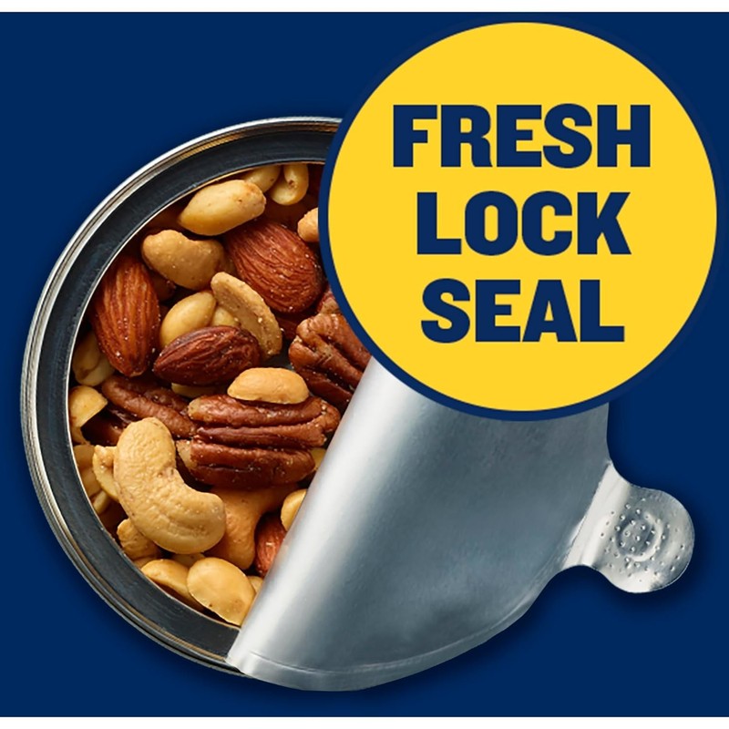 Salted Mixed Nuts, Peanuts, Almonds, Cashews, Brazil Nuts and Pecans, Party S... gallery