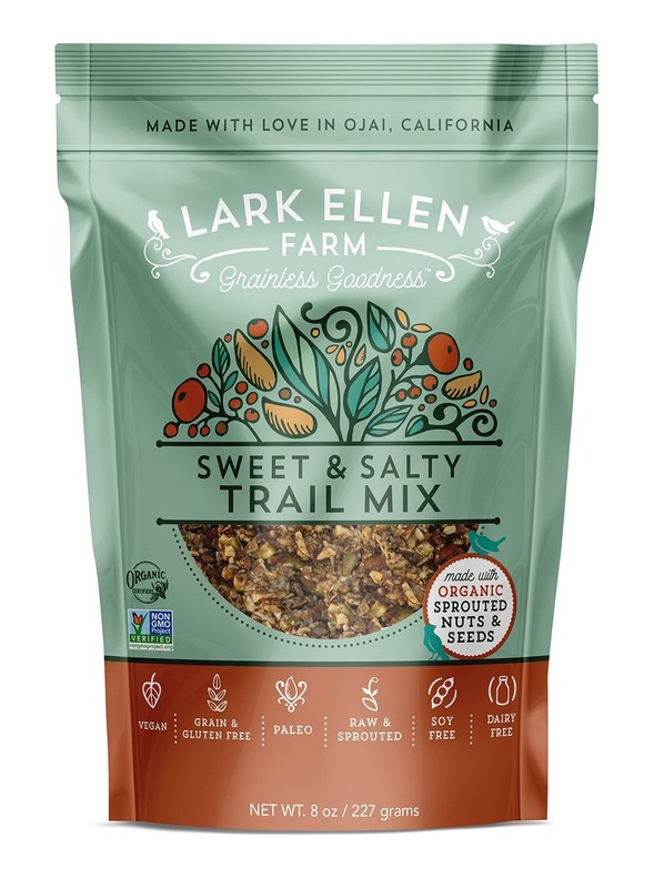 Lark Ellen Farm Organic Trail Mix Sweet Salty 8 oz