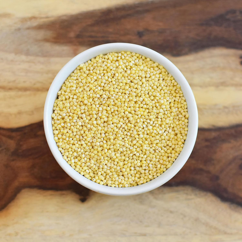 Organic Hulled Millet, 3 Lb, Gluten Free, Grown in the USA gallery