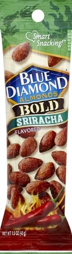Sriracha Almonds 1.5OZ by Blue Diamond MfrPartNo 11053 One Size, No Color