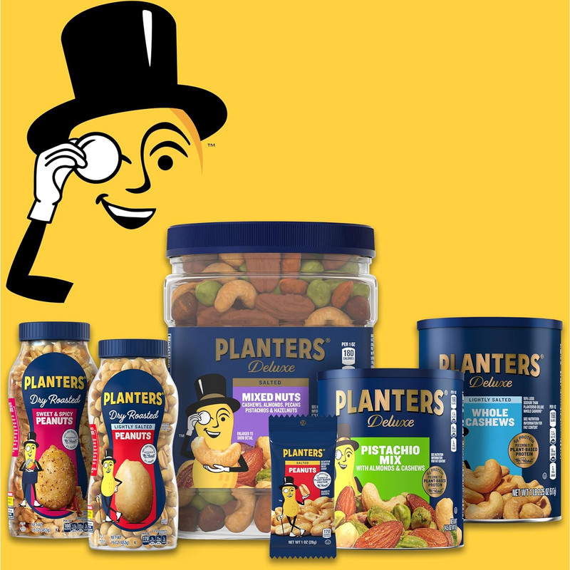 Planters Honey Roasted & Salted Cashews 1.5 Ounce Pack of 18 gallery