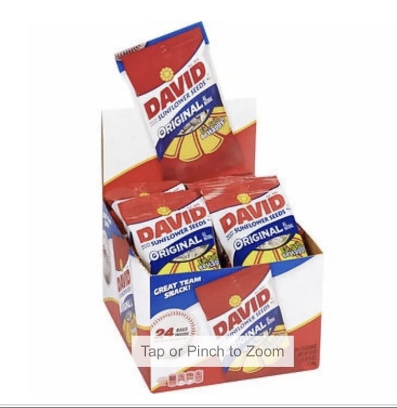 David Seeds Original Sunflower Seeds 1.75-ounce BagsPack of 24