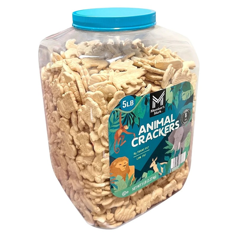 Members Mark Animal Crackers Peanut-Free (5 lbs.) -4pk gallery
