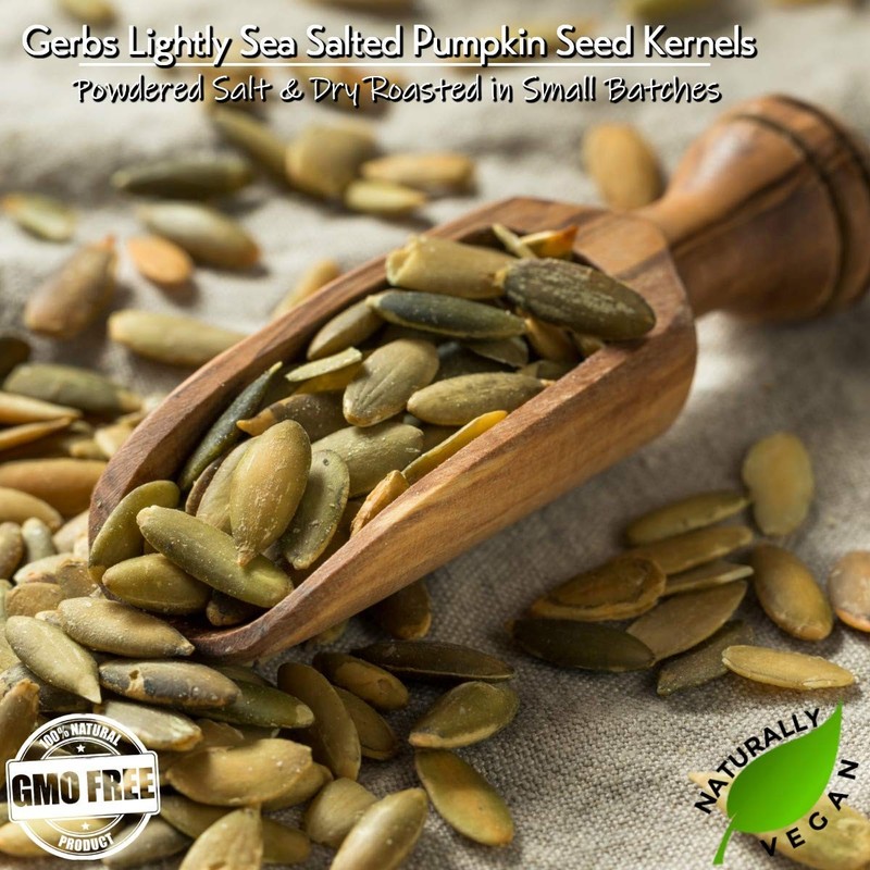 Shelled Pumpkin Seed Kernels Lightly Salted 4 LBS Top 11 Allergen Free Dry Roast gallery