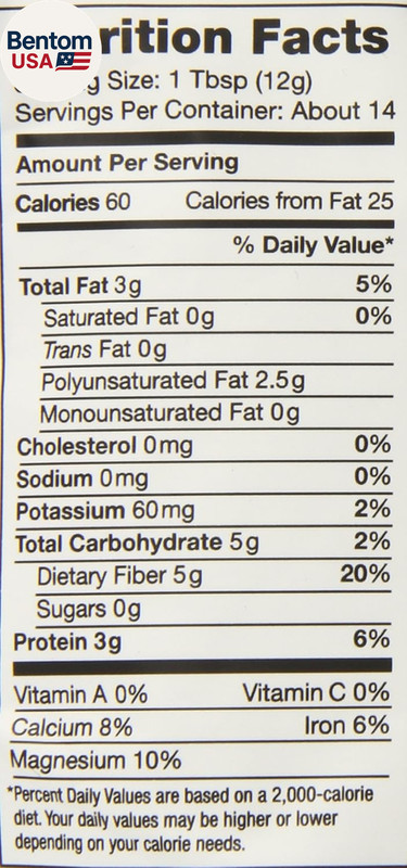 Organic, Premium Chia Seeds, Black, 6 Ounce gallery